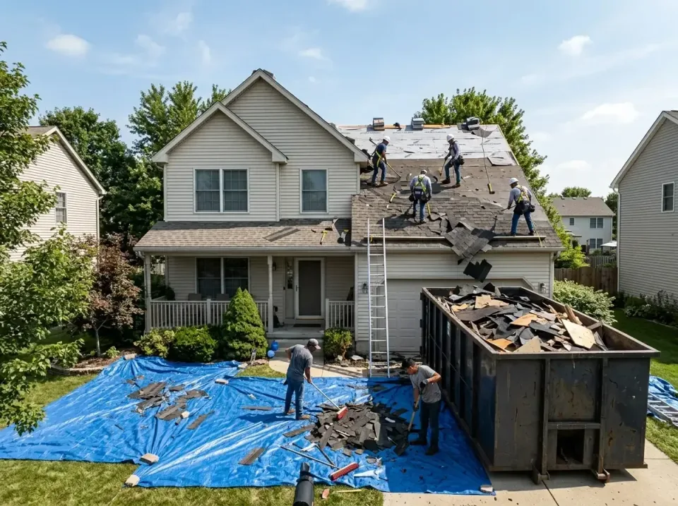 roof-replacement-debris-remova-004 — frequently asked questions, Cheapest Dumpster Rentals in Pinon Hills, CA